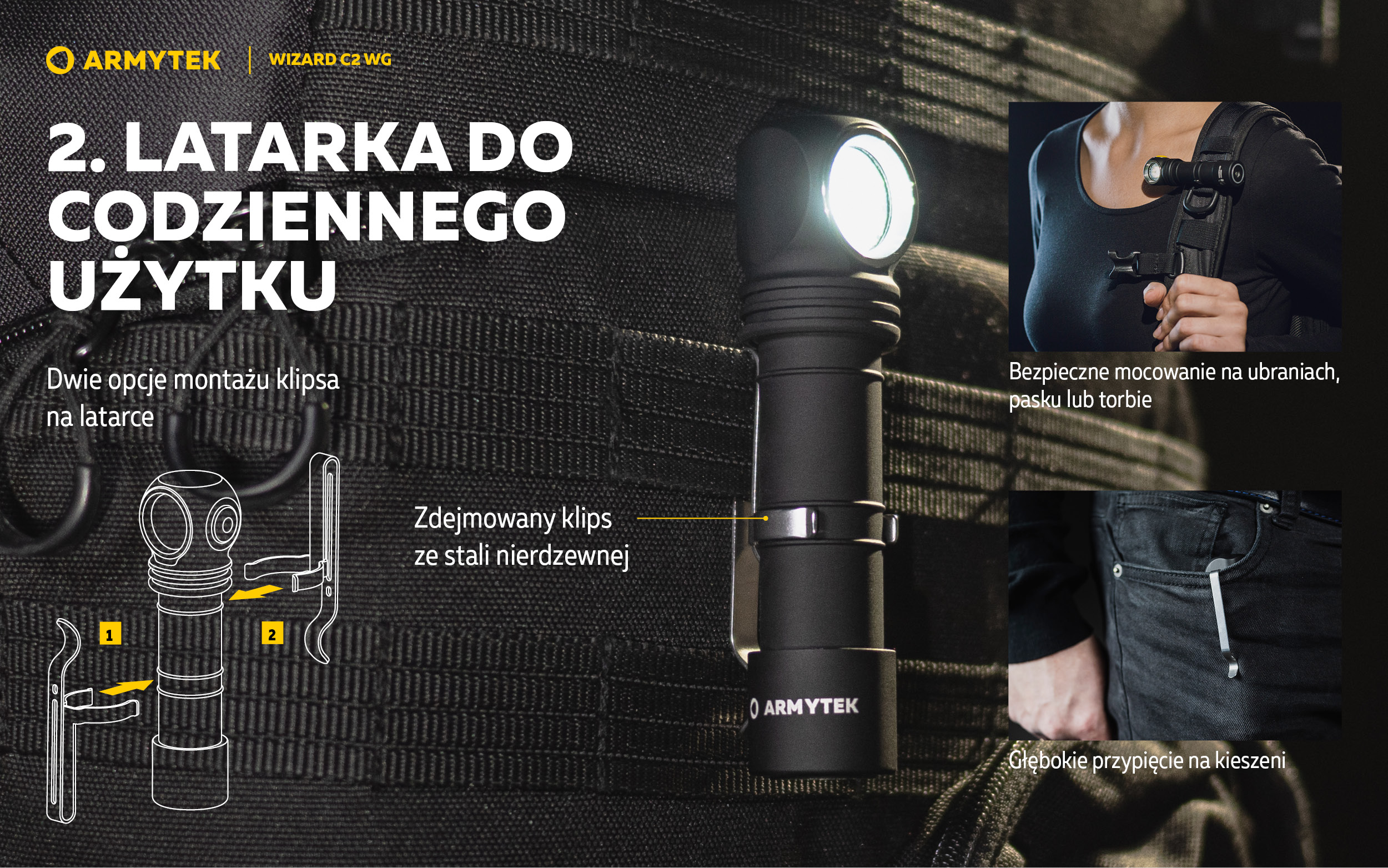 Armytek Wizard v4 C2 USB LH351D (White Light)